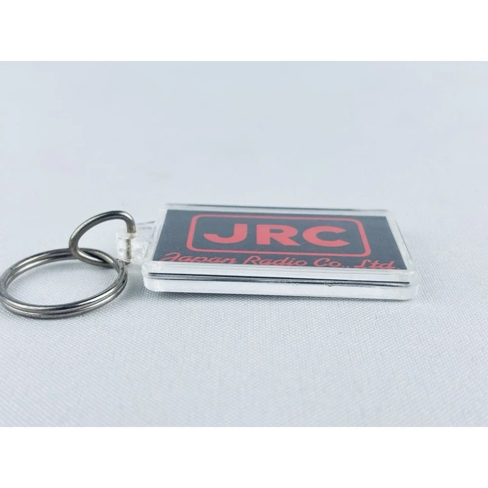 Vintage Japan Radio Co company Promo Promotional‎ Key Chain Ring Fob Keychain